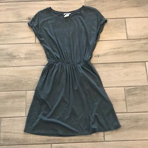 H&M Basic army green dress S